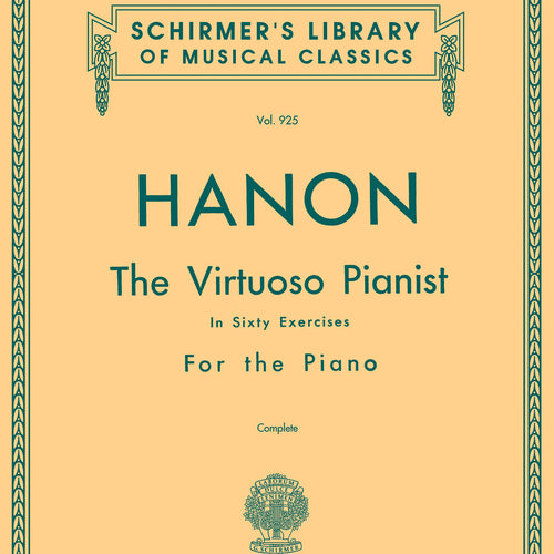 Cover of Hanon - Virtuoso Pianist in 60 Exercises - Complete