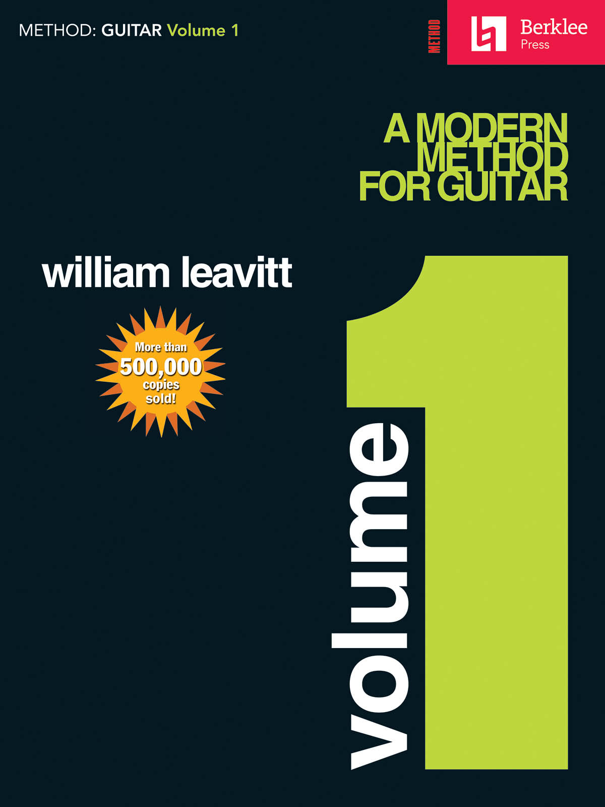 Cover of A Modern Method for Guitar - Volume 1