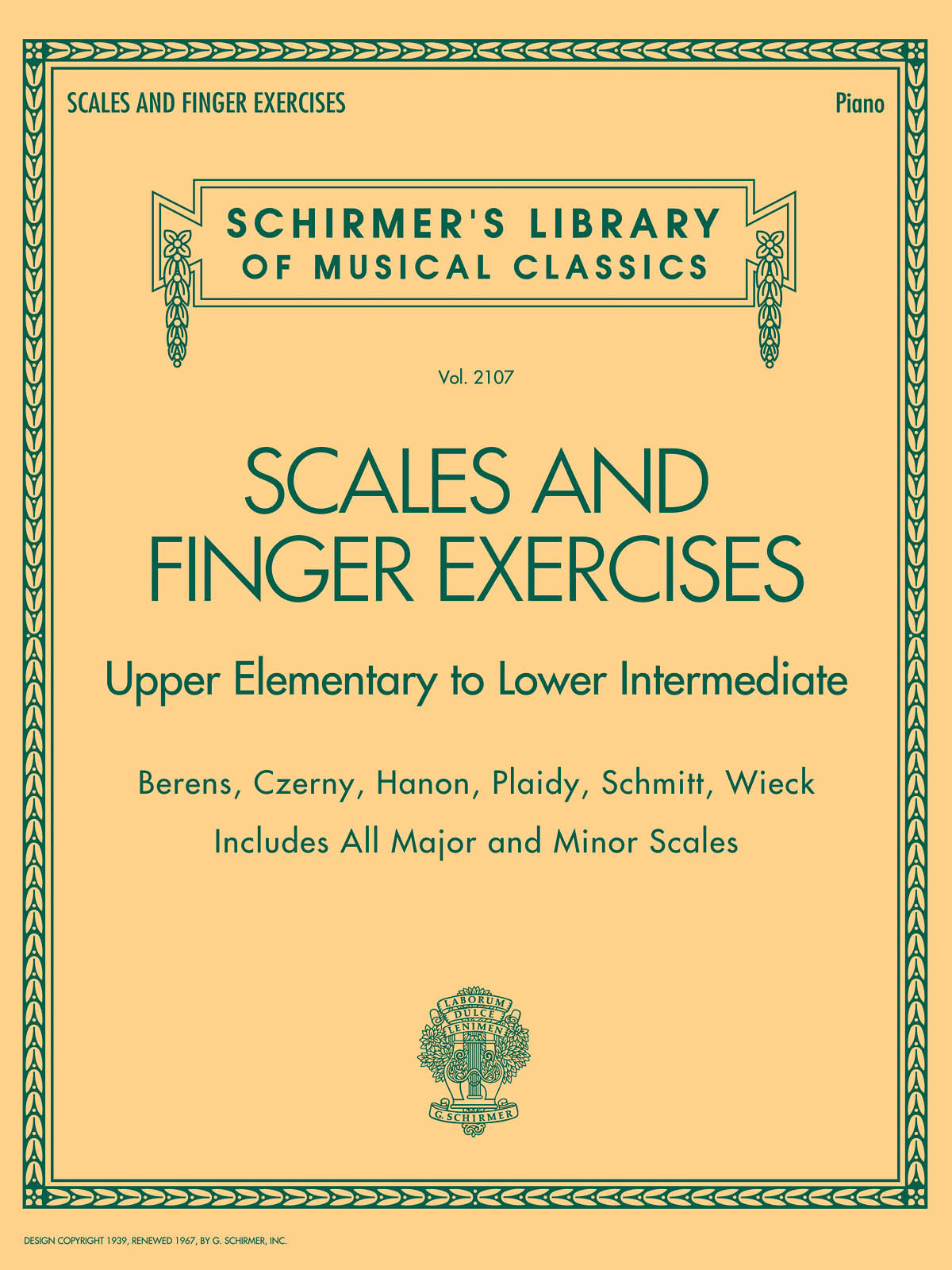 Cover of Scales and Finger Exercises