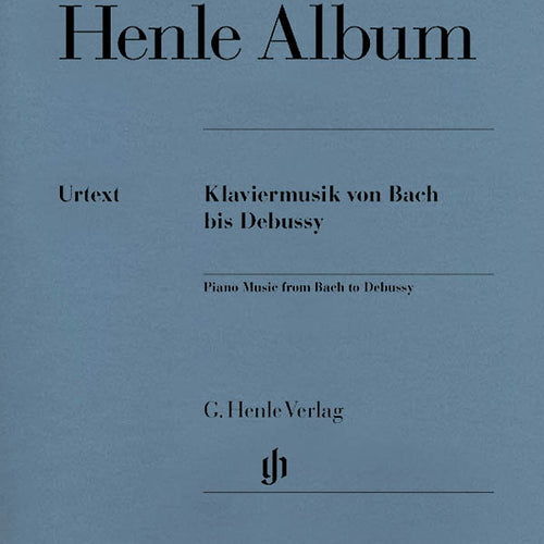 Cover of Henle Album - Piano Music from Bach to Debussy
