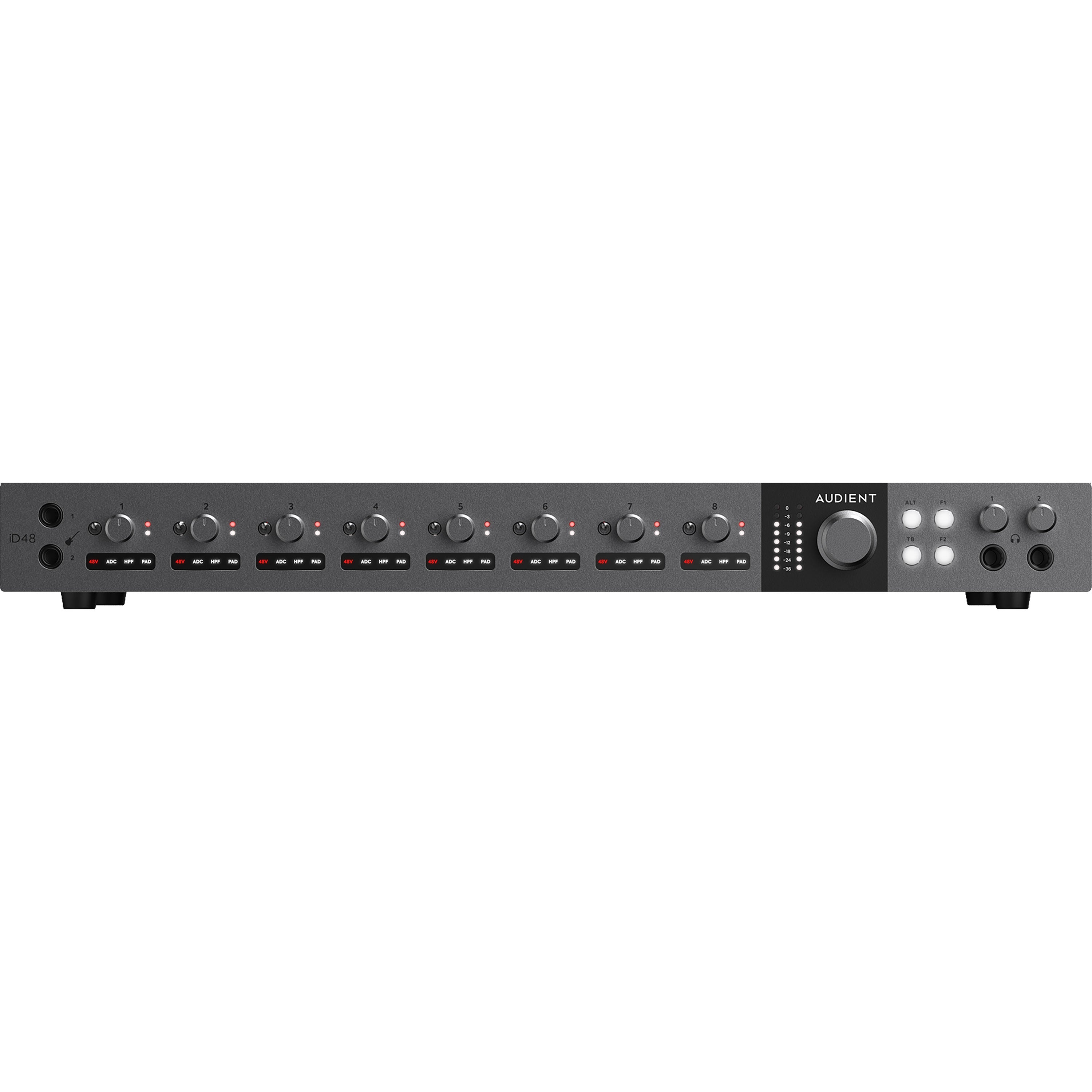 Audient iD48 24in/32out USB-C Audio Interface View 2