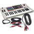 Collage showing components in Akai Professional MPC Key 37 G2 Music Production Center Keyboard CABLE KIT