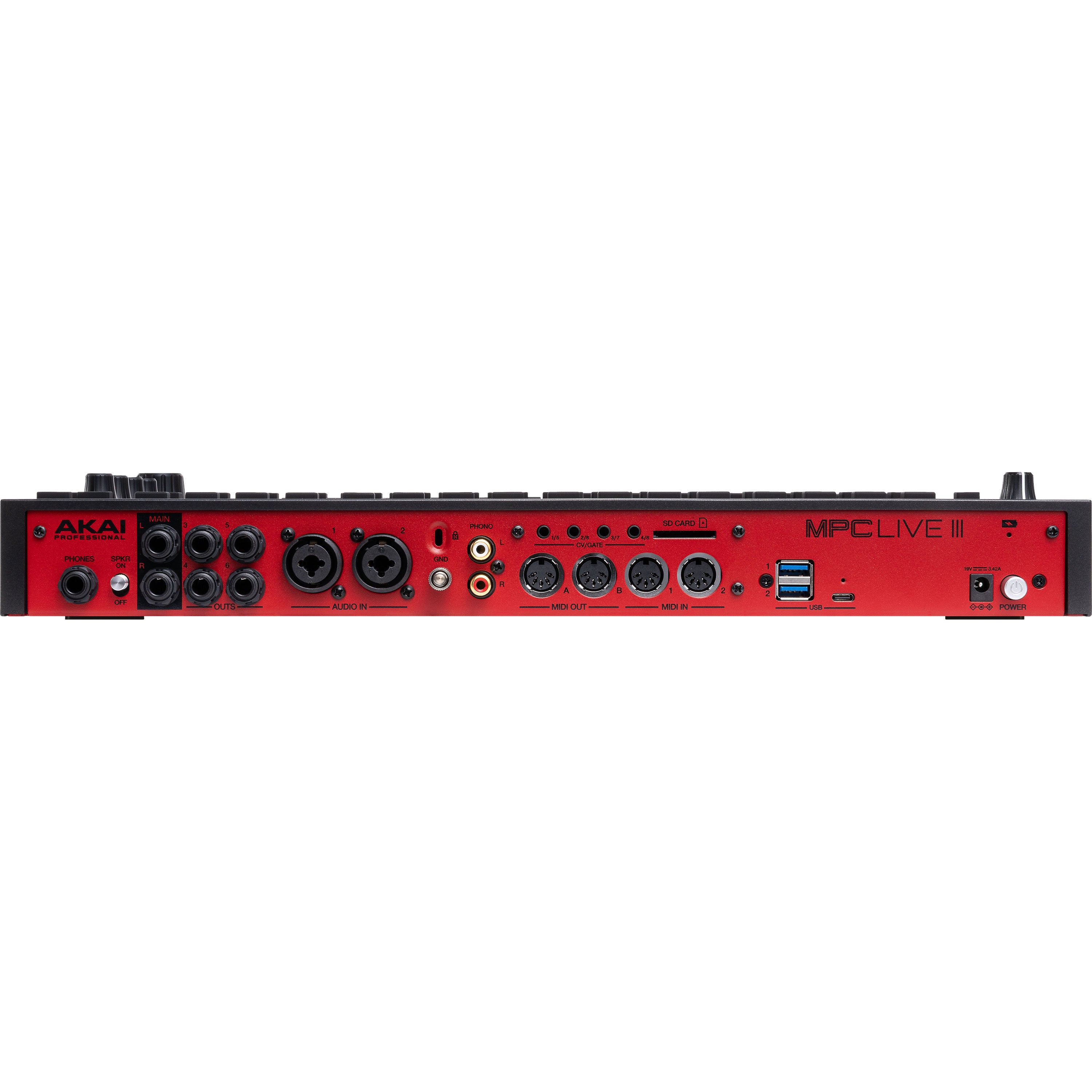 Akai Professional MPC Live III Standalone Music Production Center View 2