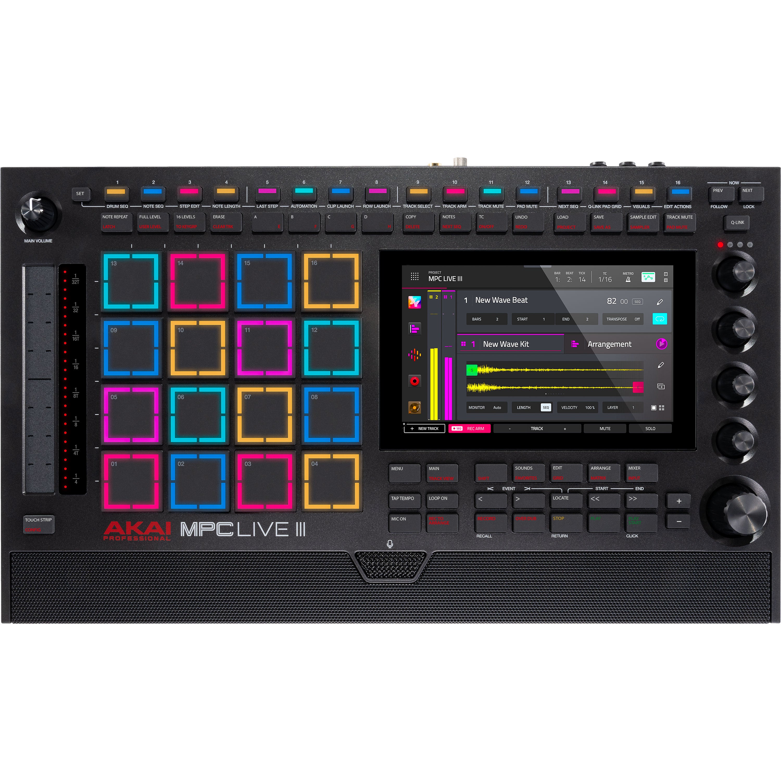 Akai Professional MPC Live III Standalone Music Production Center View 1