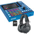 Collage showing components in Akai Professional MPC One G2 Standalone Music Production Center STUDIO KIT