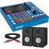 Collage showing components in Akai Professional MPC One G2 Standalone Music Production Center STUDIO RIG