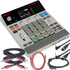 Collage showing components in Akai Professional MPC Sample Portable Sampler & Sequencer COMPLETE CABLE KIT