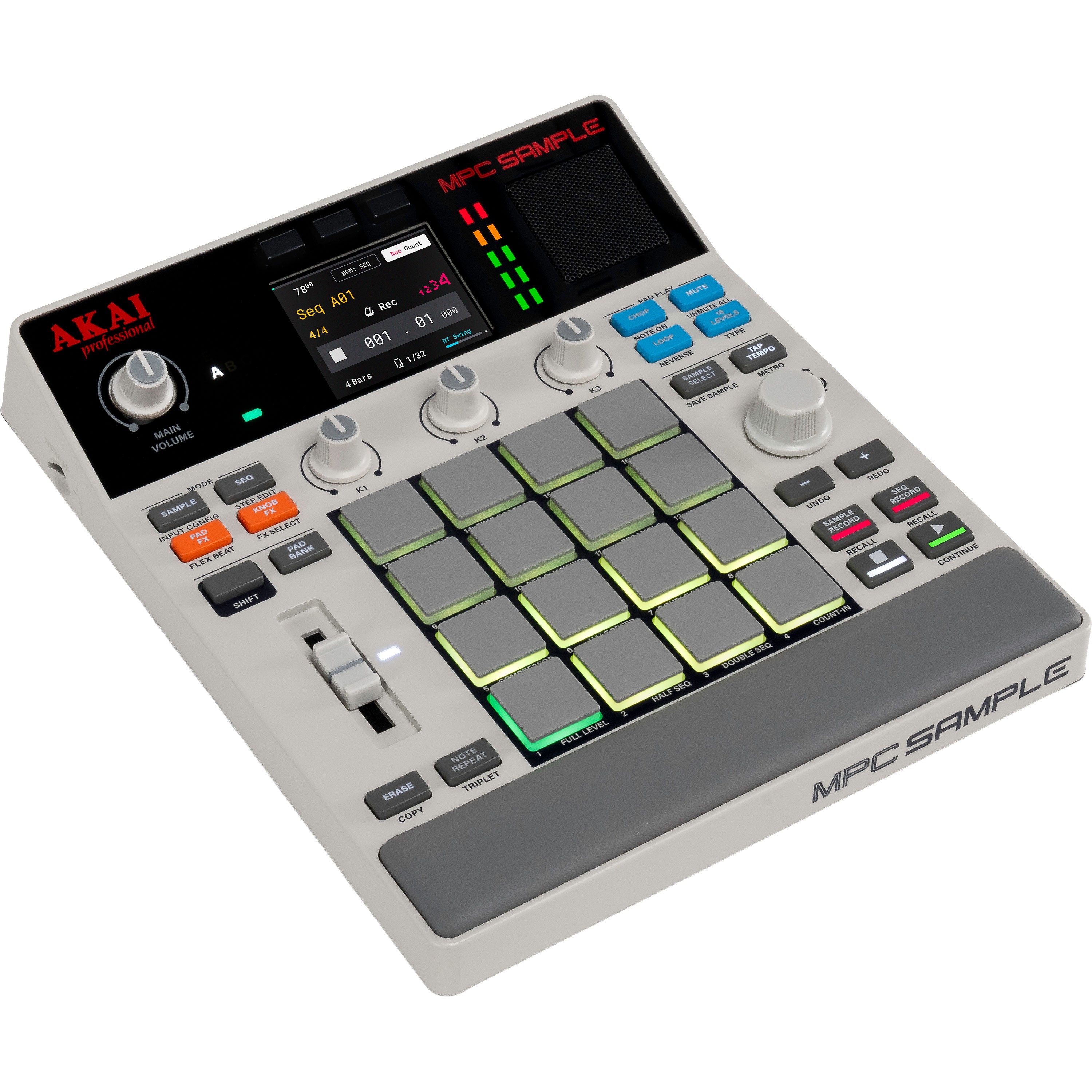 Akai Professional MPC Sample Portable Sampler & Sequencer View 3