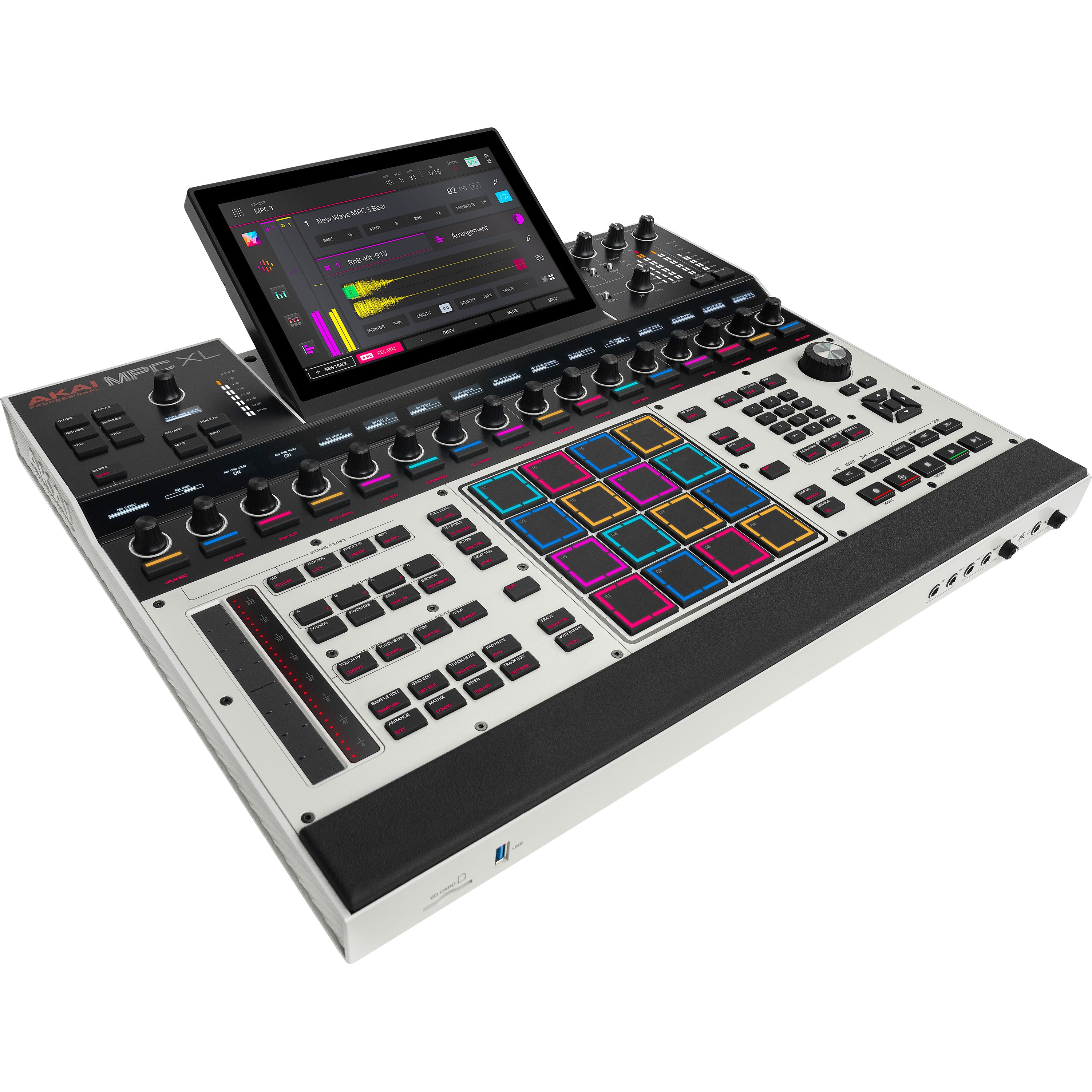 Akai Professional MPC XL Standalone Music Production Center View 4