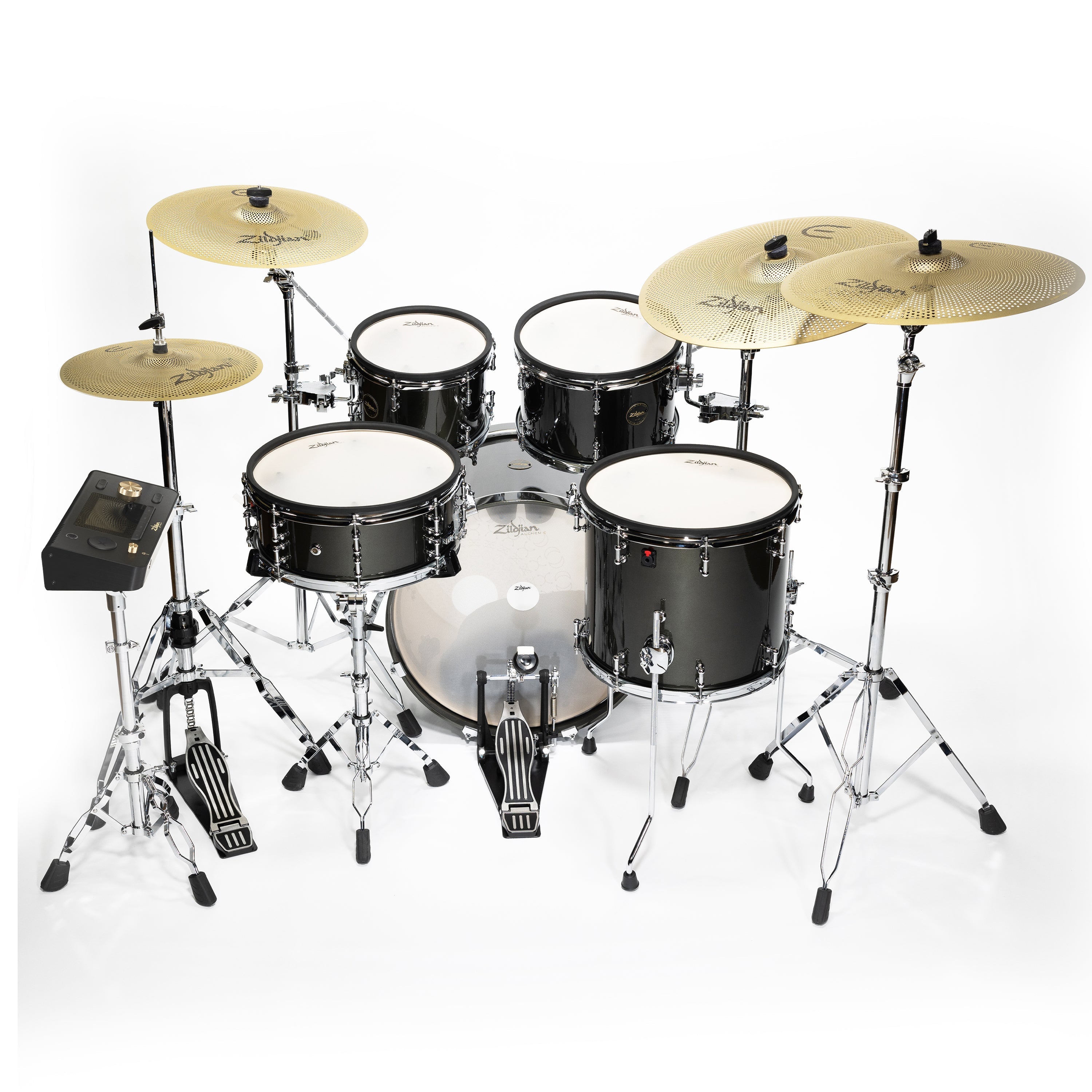 Zildjian ALCHEM-E Gold EX Electronic Drum Kit, View 3