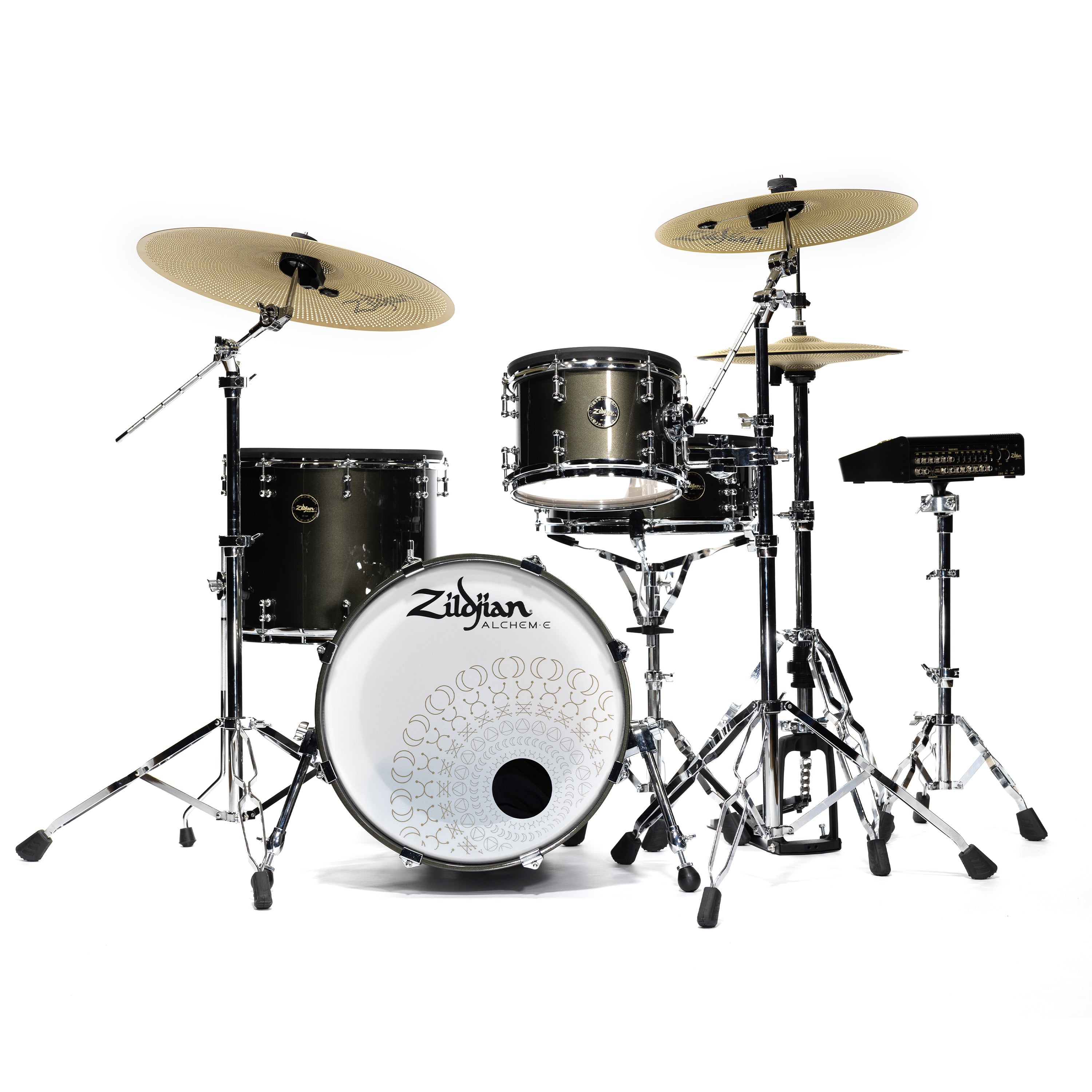 Zildjian ALCHEM-E Gold Electronic Drum Kit, View 2