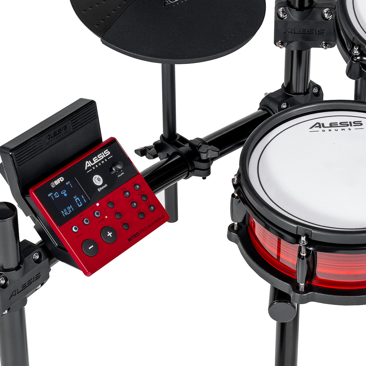 Alesis Nitro Pro Electronic Drum Set, View 7