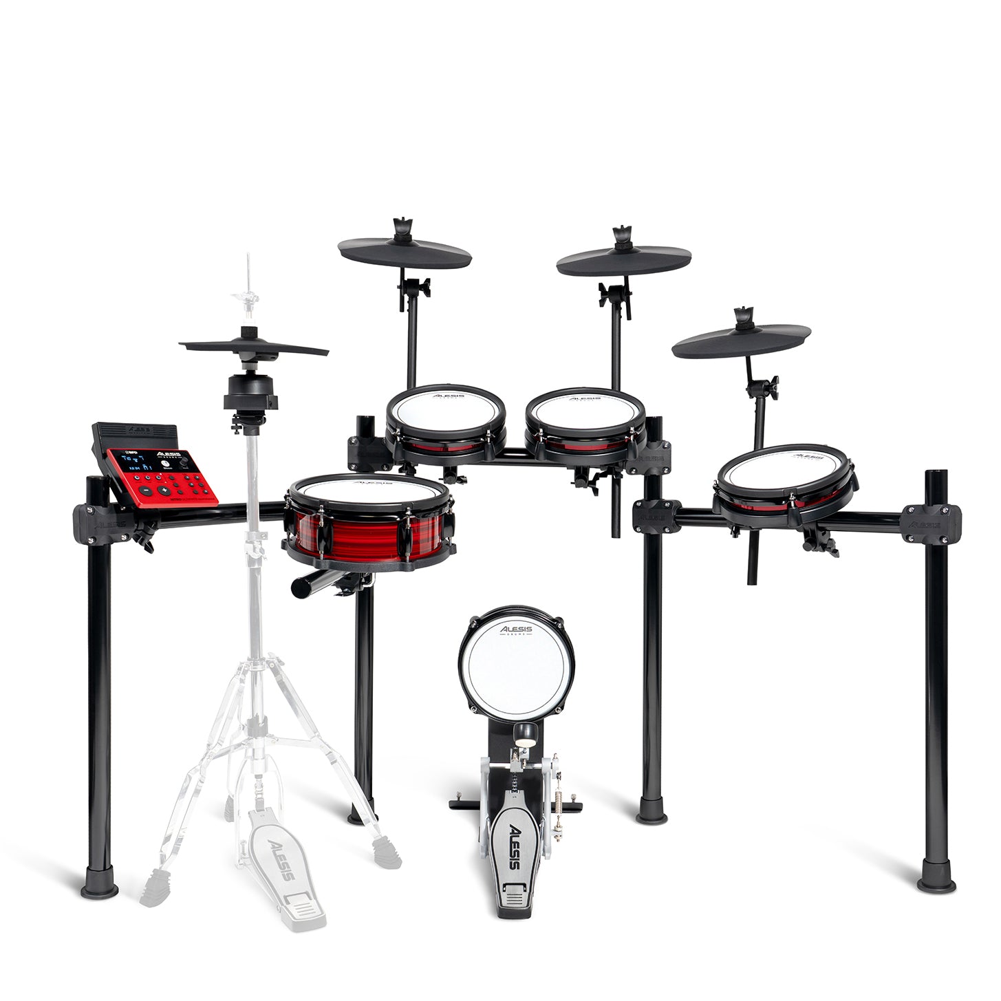 Alesis Nitro Ultimate 9-Piece Electronic Drum Kit, View 1