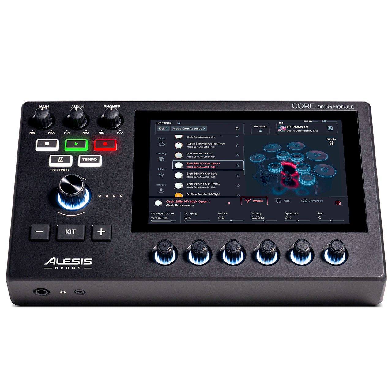 Alesis Strata Club Electronic Drum Set, View 15