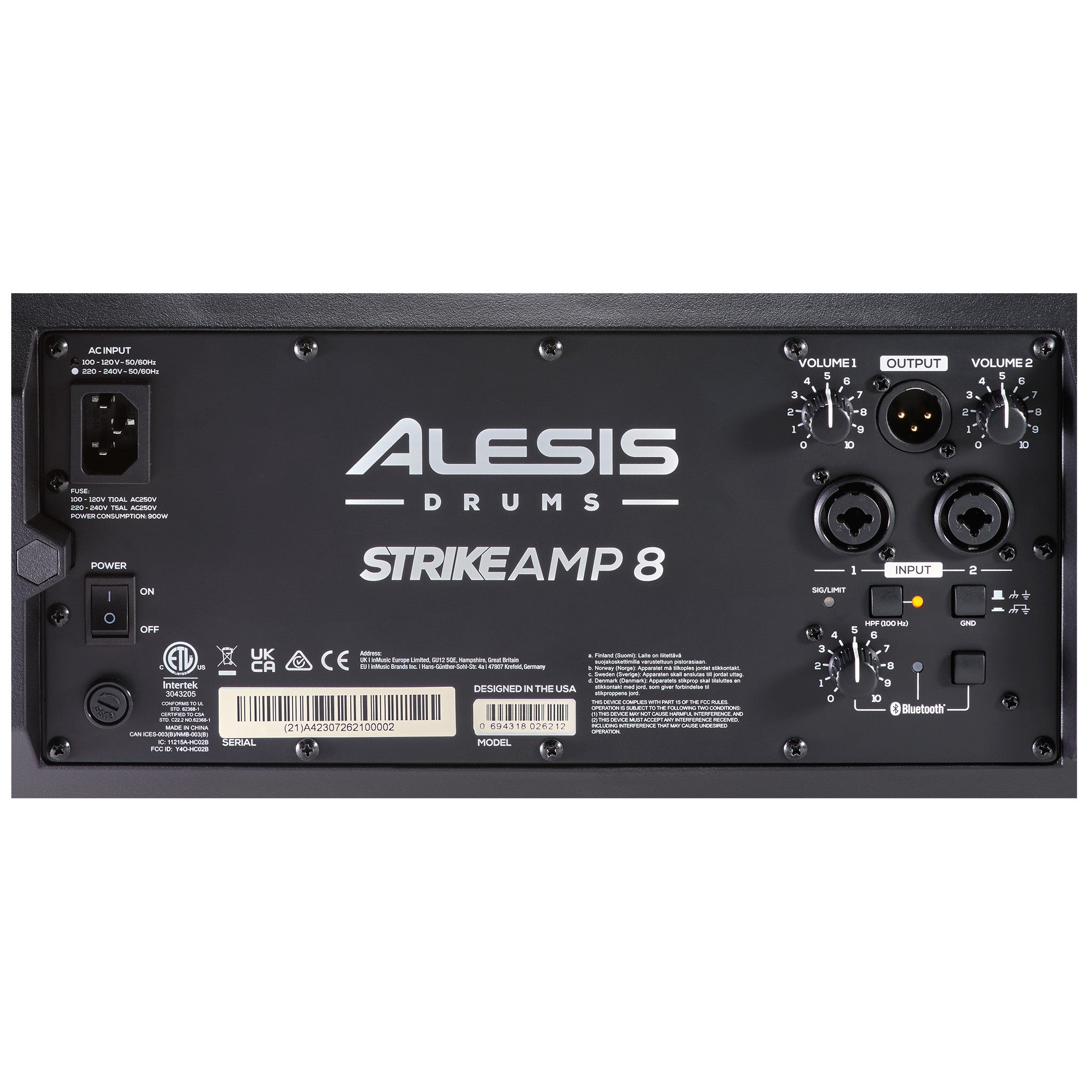 Alesis Strike Amp 8 MKII Powered Drum Amplifier, View 8