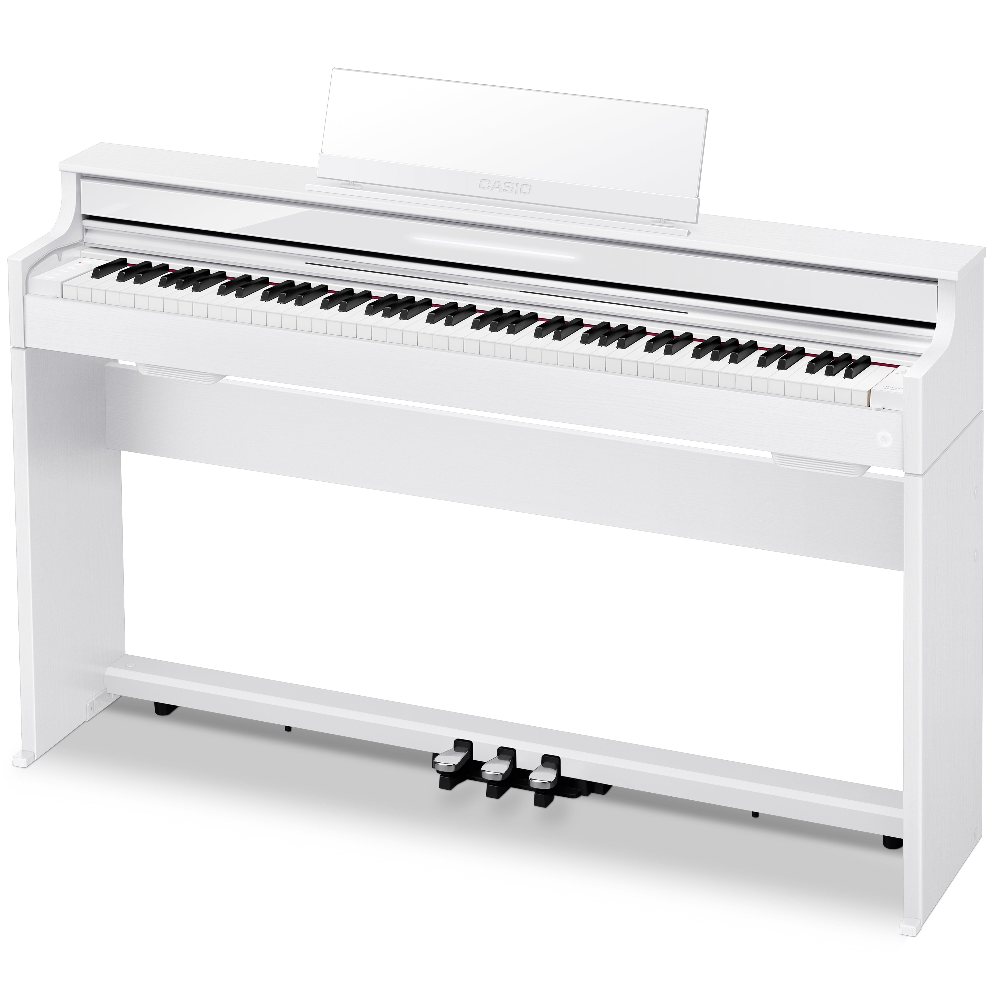 Casio Celviano AP-S450 Digital Piano - White - facing left