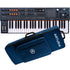 Collage showing components in Arturia MiniFreak 49 Algorithmic Synthesizer CARRY BAG KIT