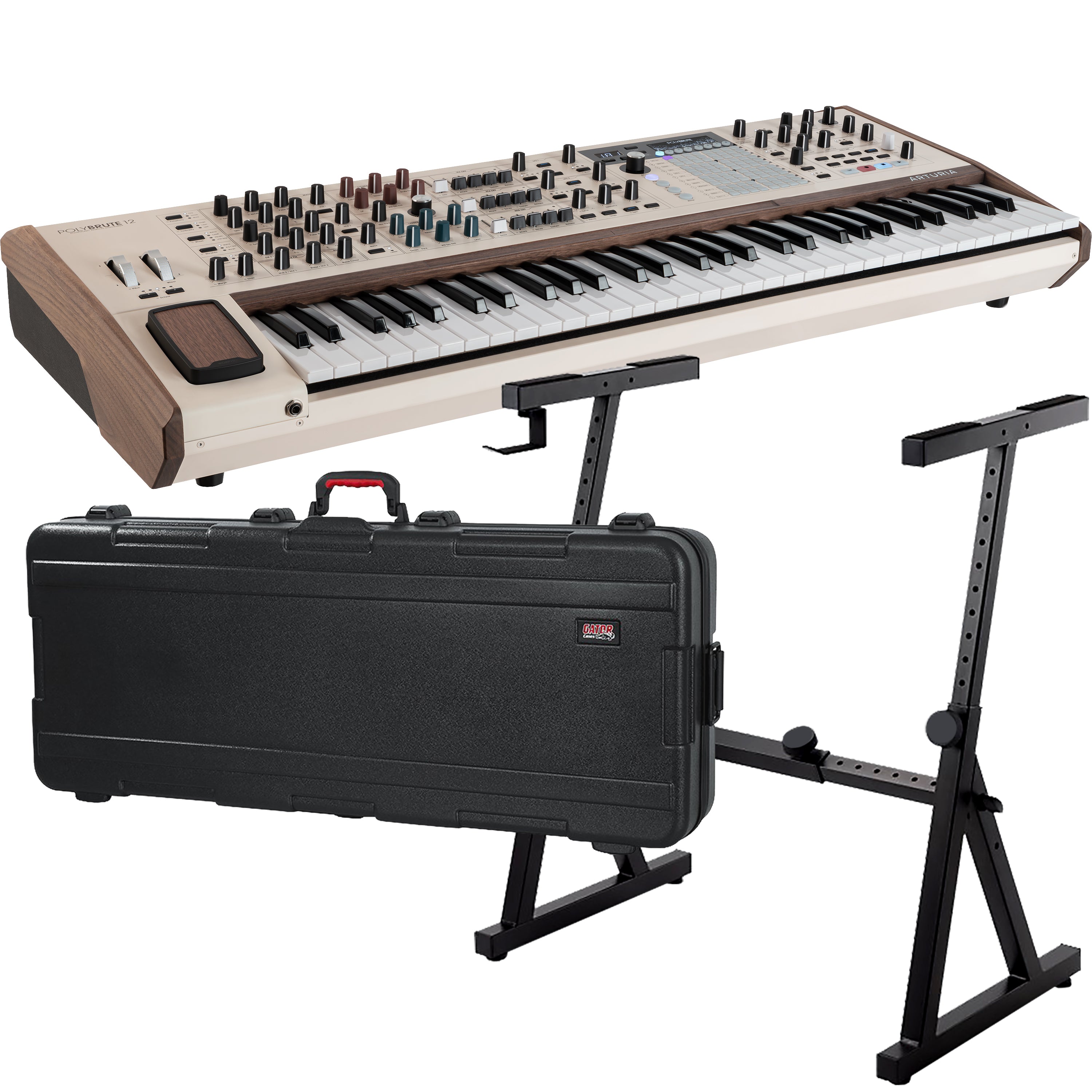 Arturia PolyBrute 12 12-Voice Polyphonic Analog Synthesizer STAGE RIG