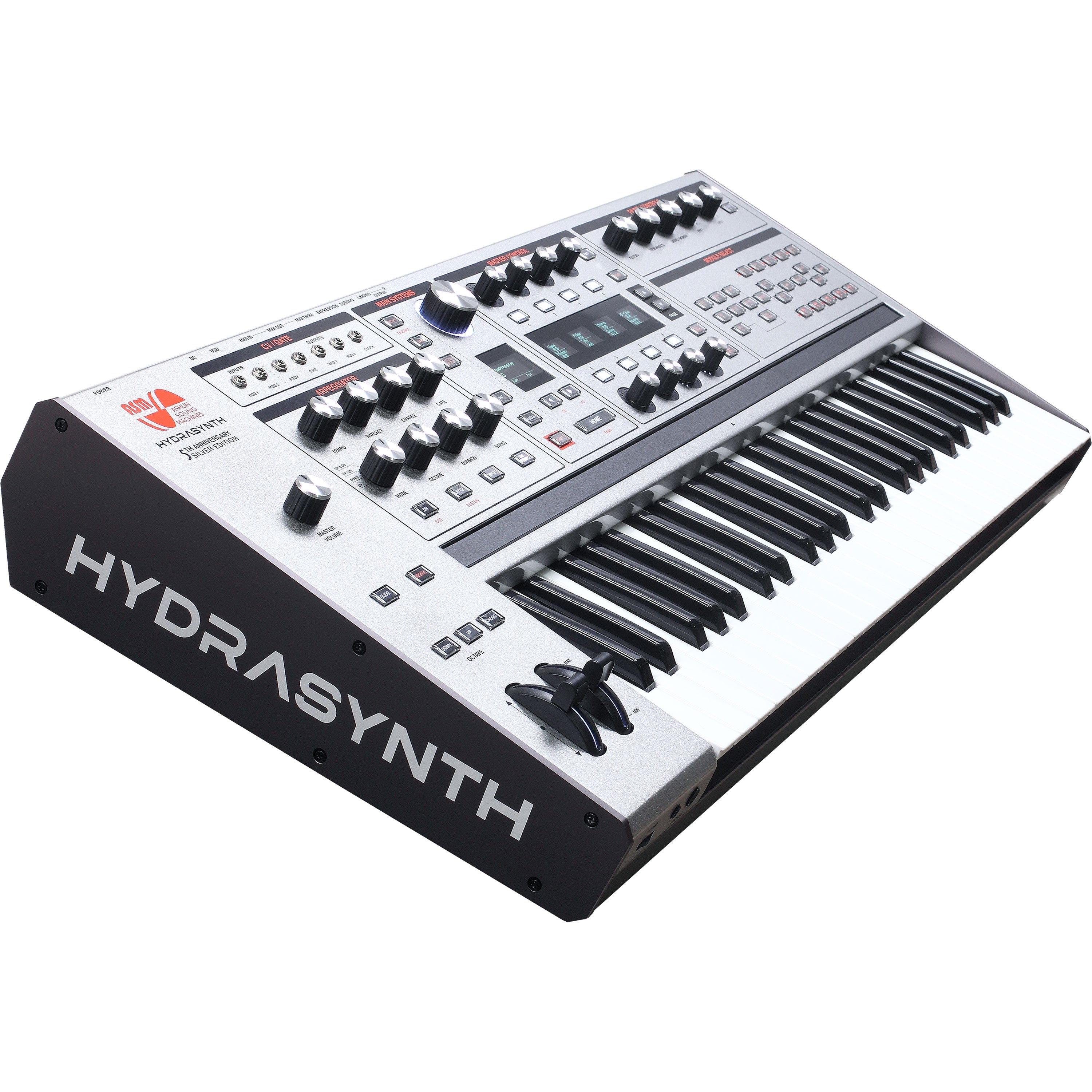 ASM Hydrasynth Keyboard Silver Edition Polyphonic ASM Hydrasynth Keyboard Silver Edition Polyphonic