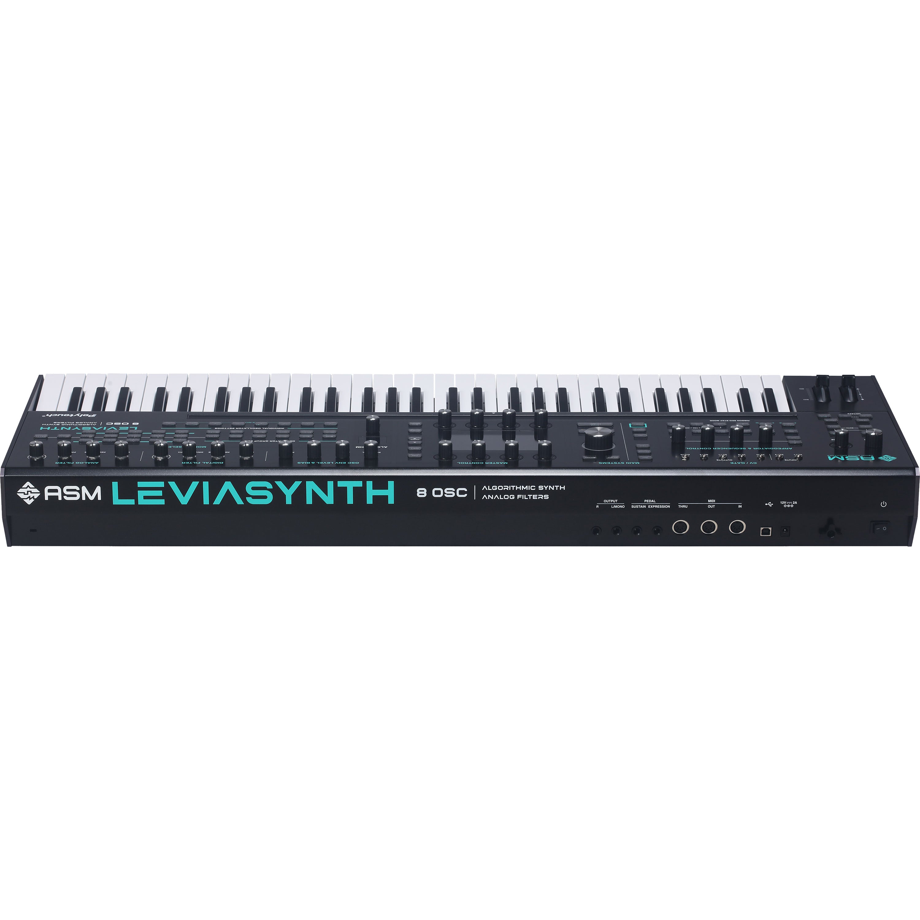 ASM Leviasynth Keyboard 16-Voice Algorithmic Synthesizer CARRY BAG