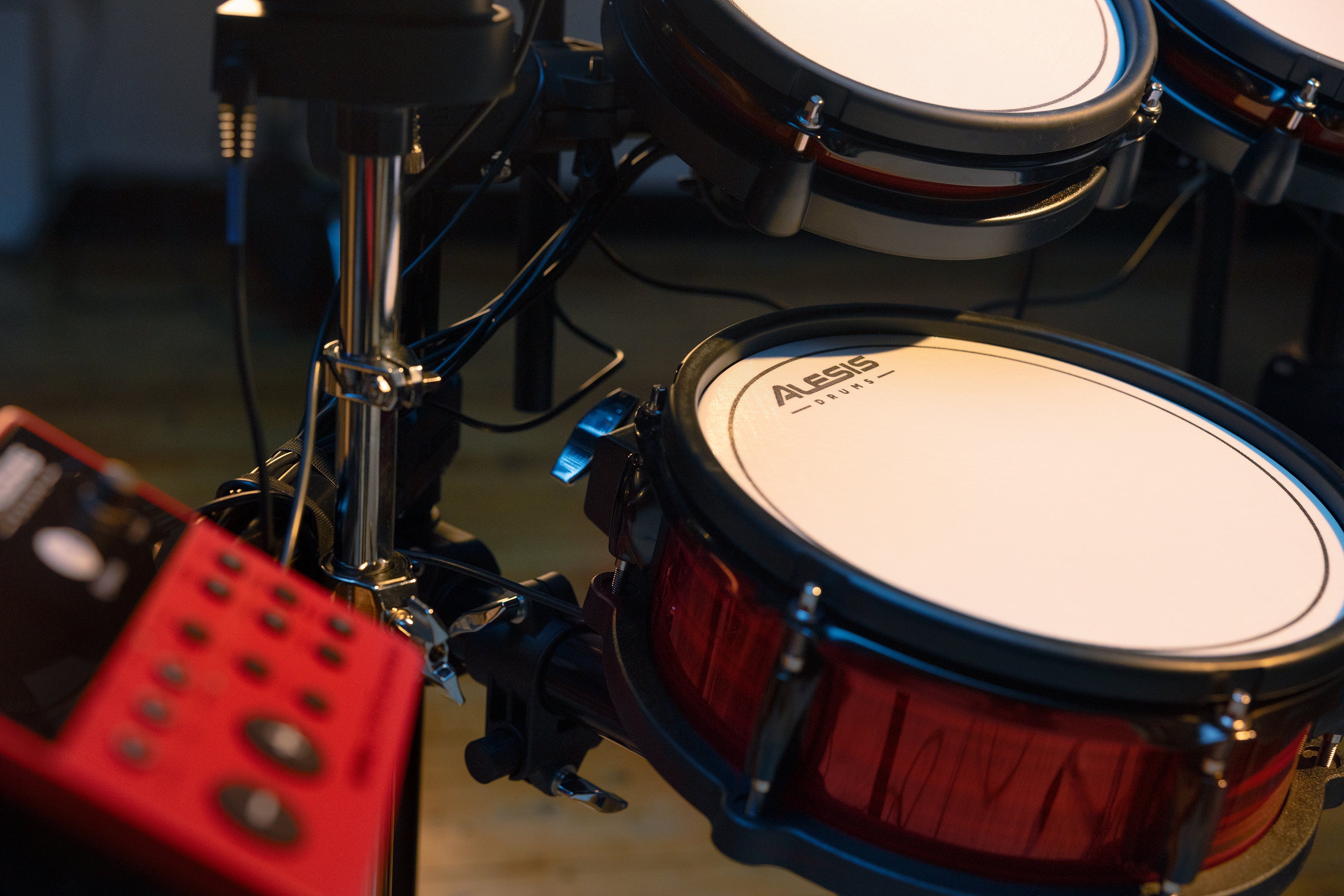 Alesis Nitro Ultimate 9-Piece Electronic Drum Kit, View 8