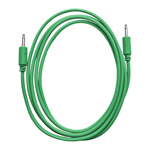 Black Market Modular 3.5mm Patch Cable - 100cm/40" - Green View 1