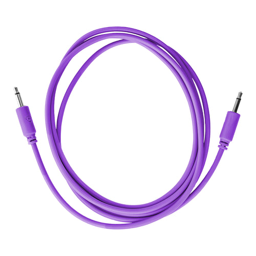 Black Market Modular 3.5mm Patch Cable - 150cm/60" - Violet View 1