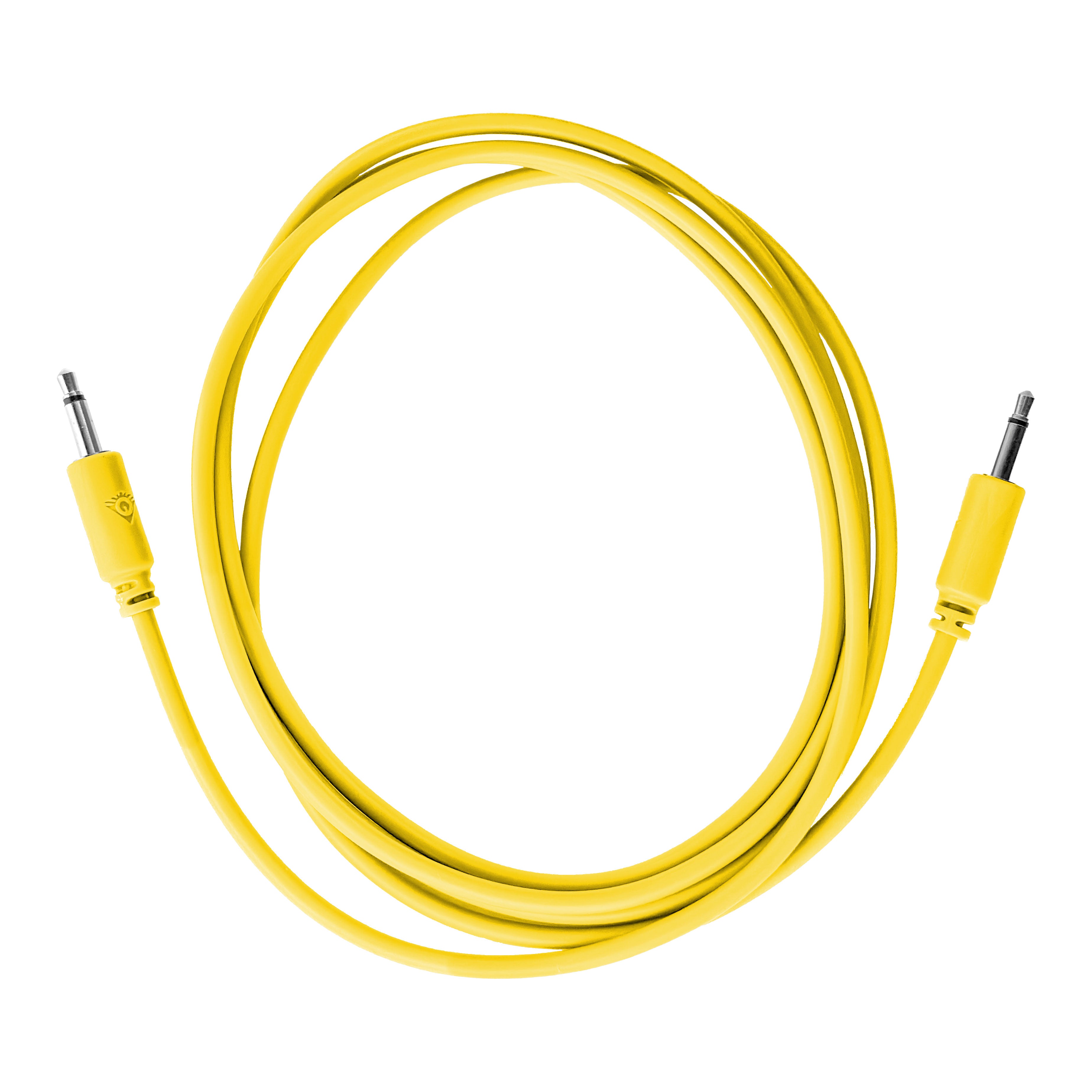 Black Market Modular 3.5mm Patch Cable - 150cm/60" - Yellow View 1