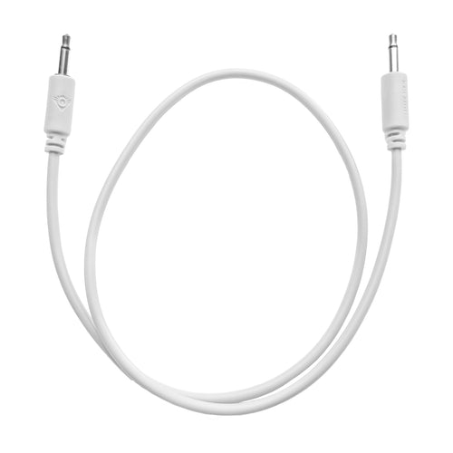 Black Market Modular 3.5mm Patch Cable - 50cm/20" - White View 1