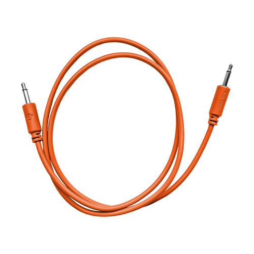 Black Market Modular 3.5mm Patch Cable - 75cm/30" - Orange View 1