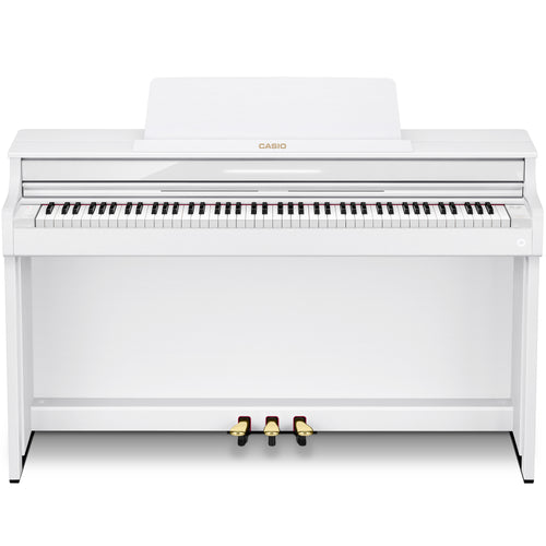 Casio Celviano AP-550 Digital Piano - White - front view