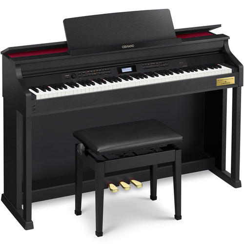 xCasio Celviano AP-710 Digital Piano - Satin Black - View 4