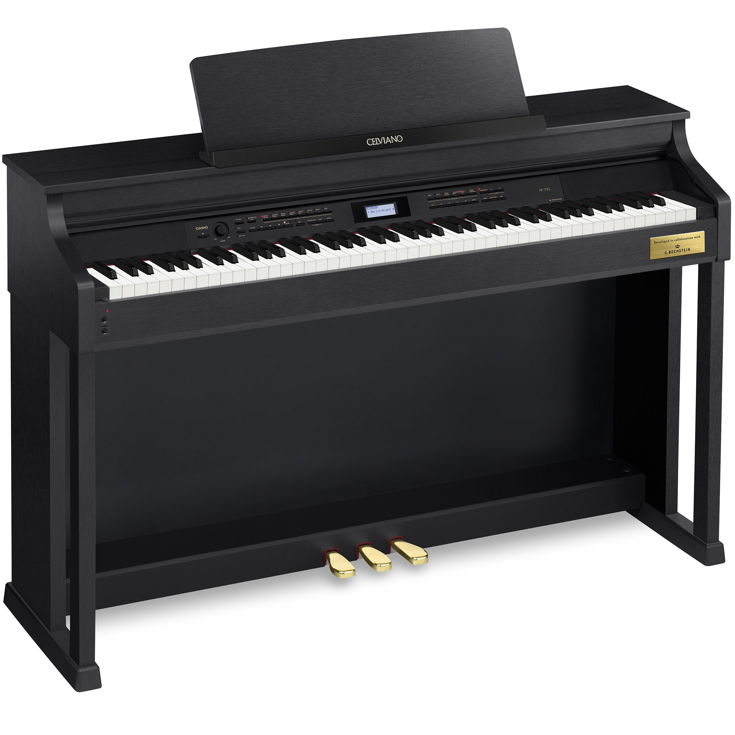 Casio Celviano AP-710 Digital Piano - Satin Black - View 5
