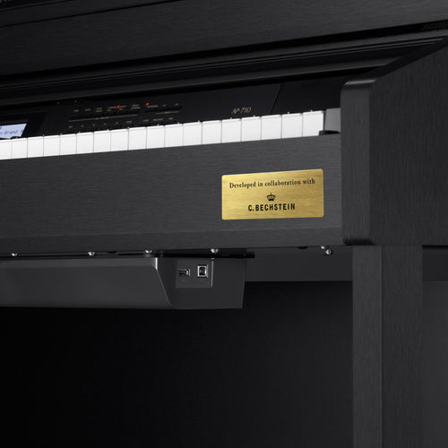 Casio Celviano AP-710 Digital Piano - Satin Black - USB Terminals