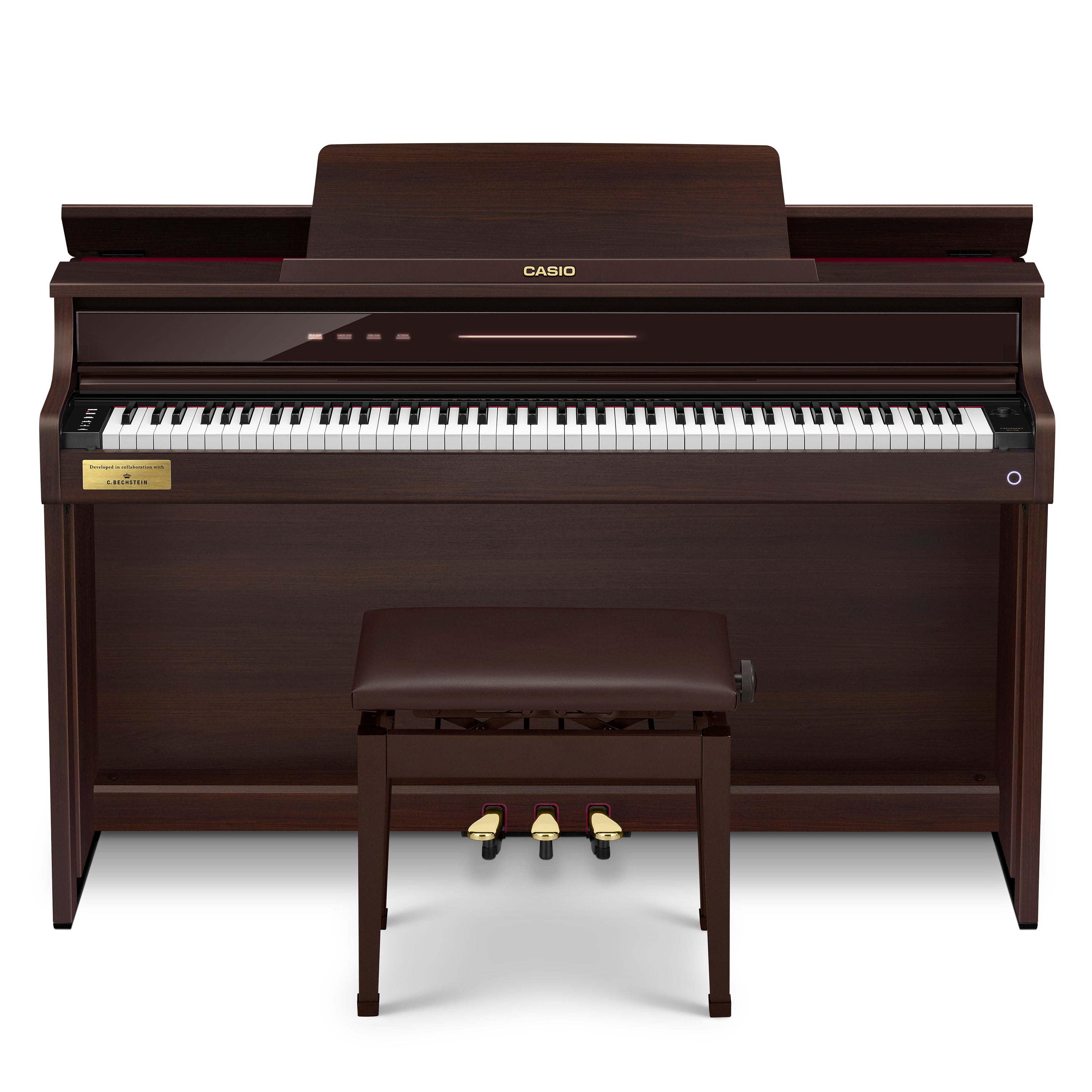 Casio Celviano AP-750 Digital Piano - Rosewood, view 2