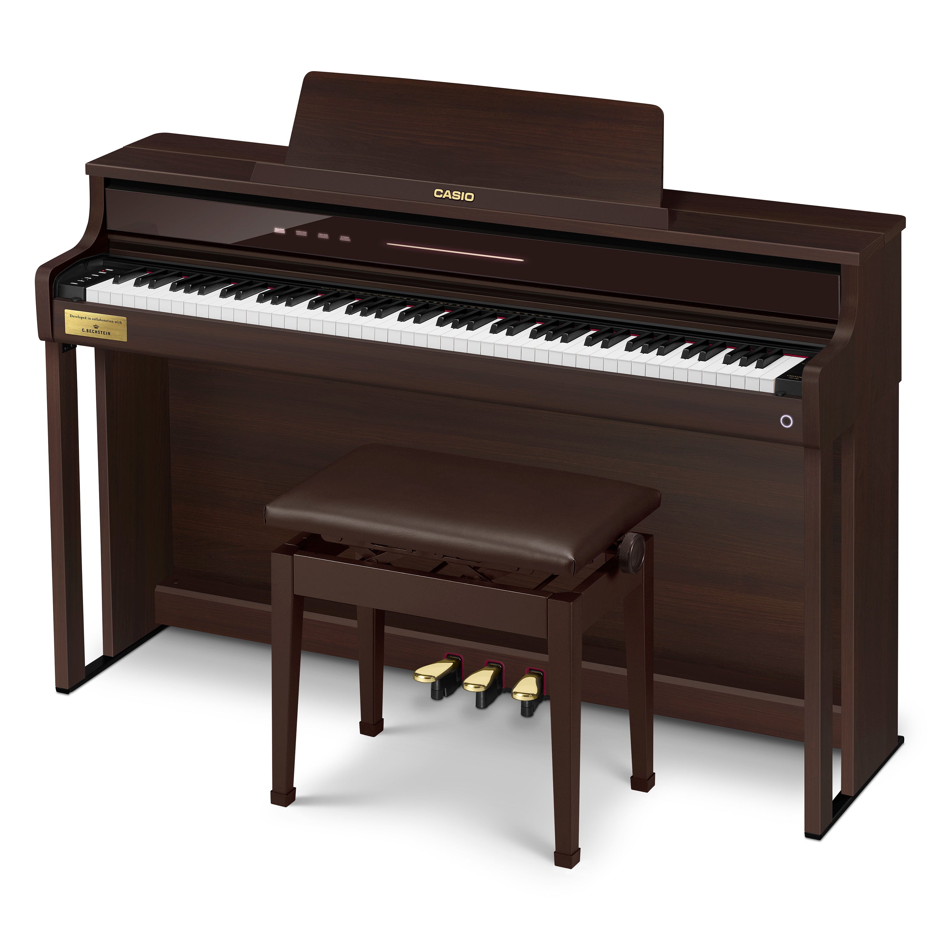 Casio Celviano AP-750 Digital Piano - Rosewood, view 3