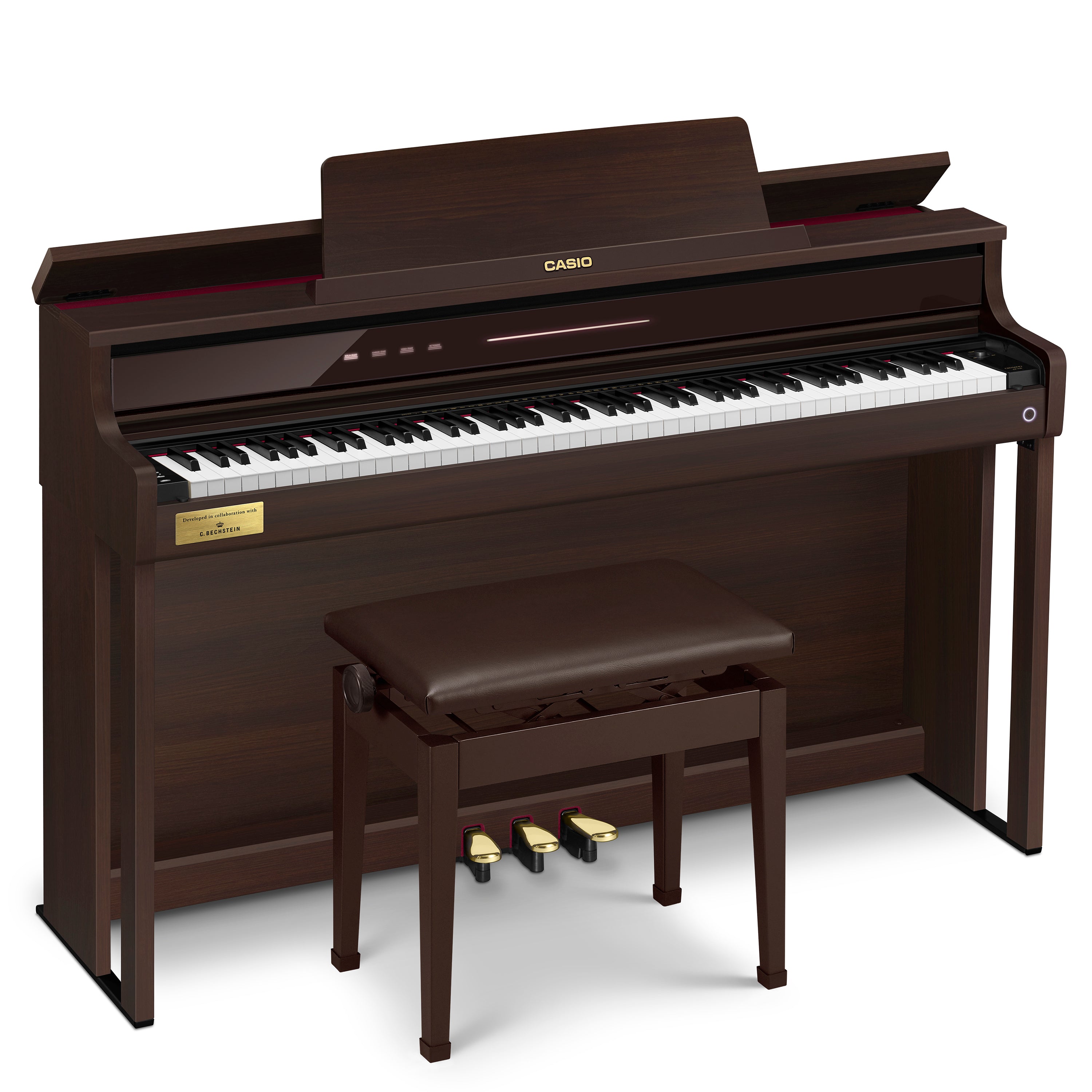 Casio Celviano AP-750 Digital Piano - Rosewood, view 8