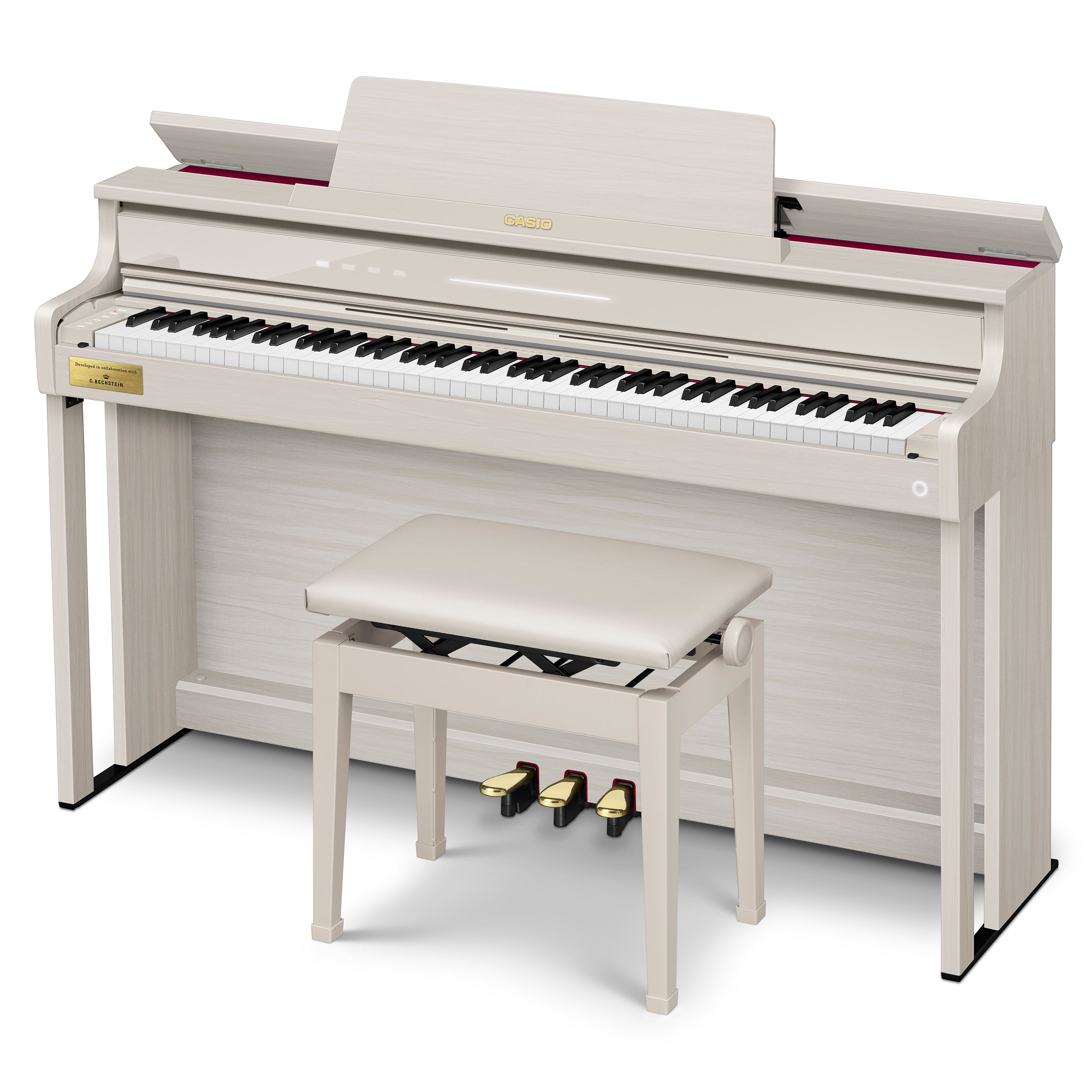 Casio Celviano AP-750 Digital Piano - Grey Beige, view 7