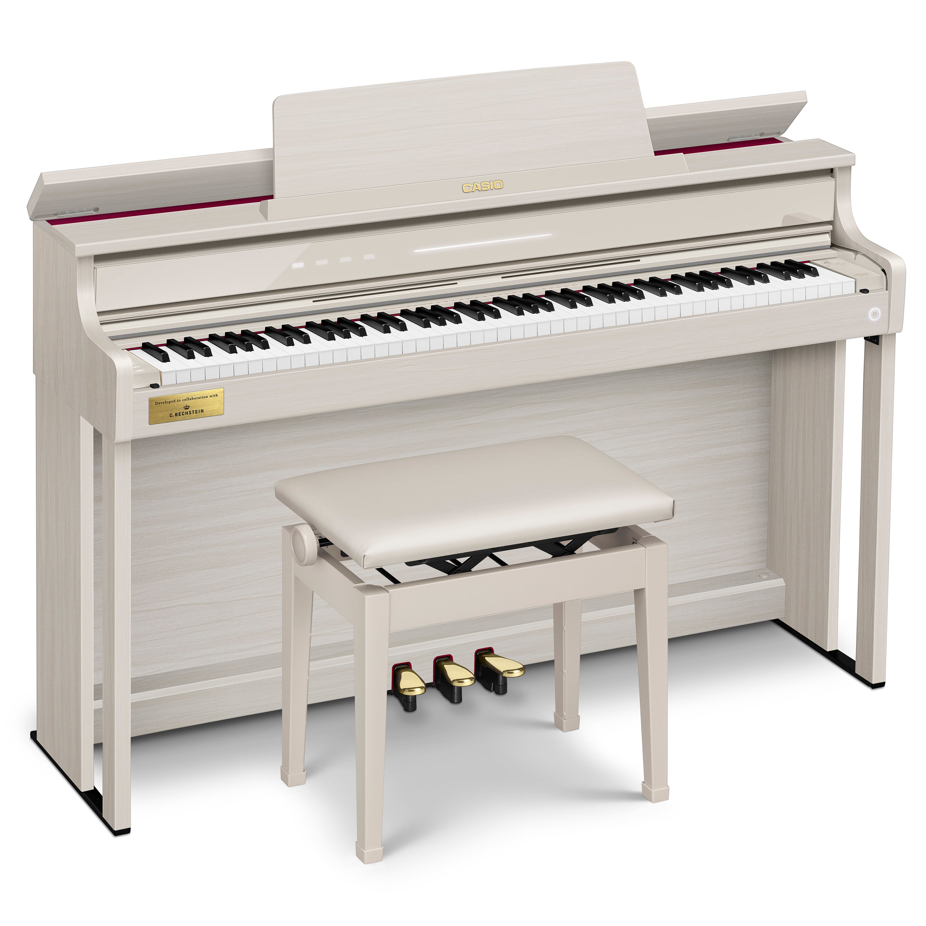 Casio Celviano AP-750 Digital Piano - Grey Beige, view 10