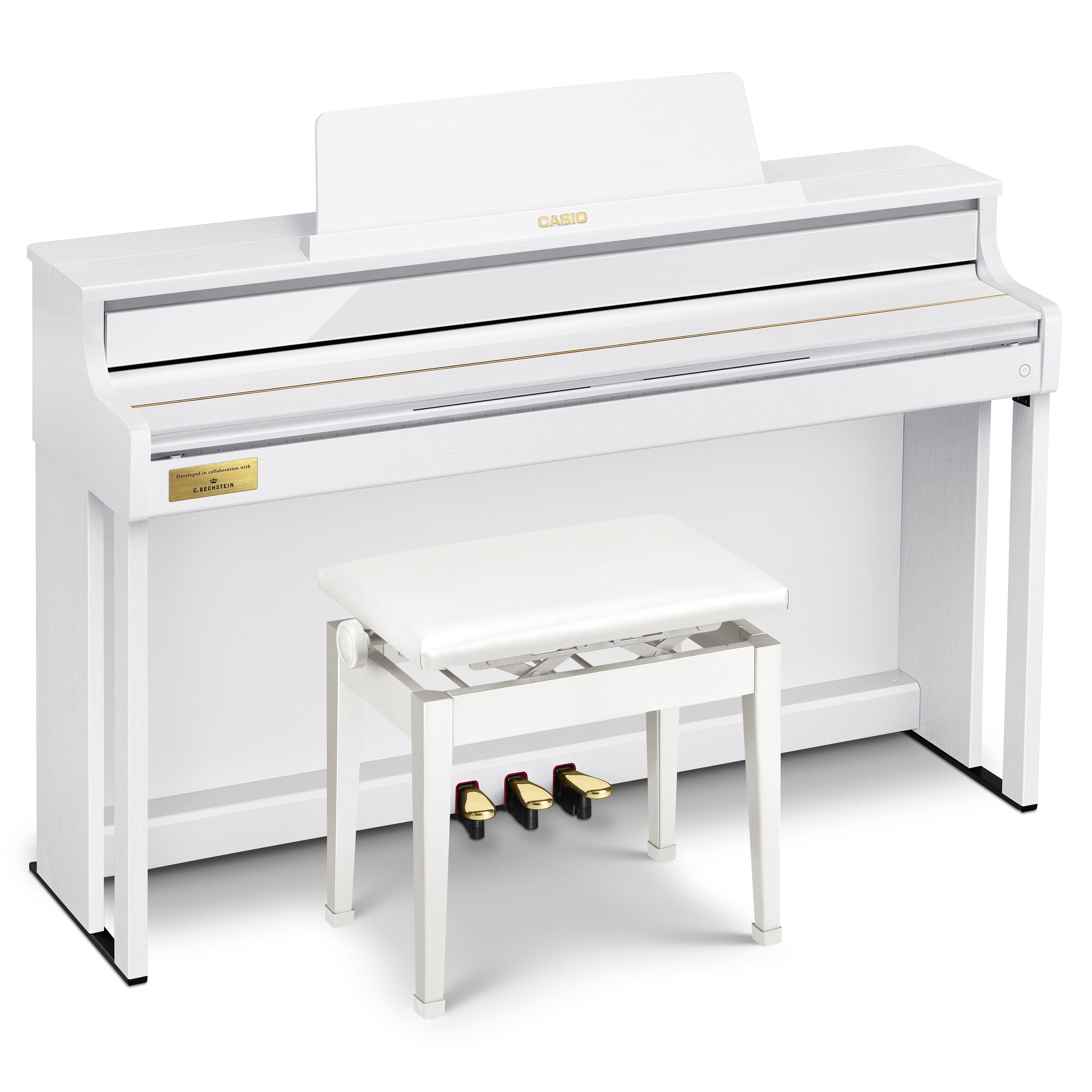 Casio Celviano AP-750 Digital Piano - White, View 4