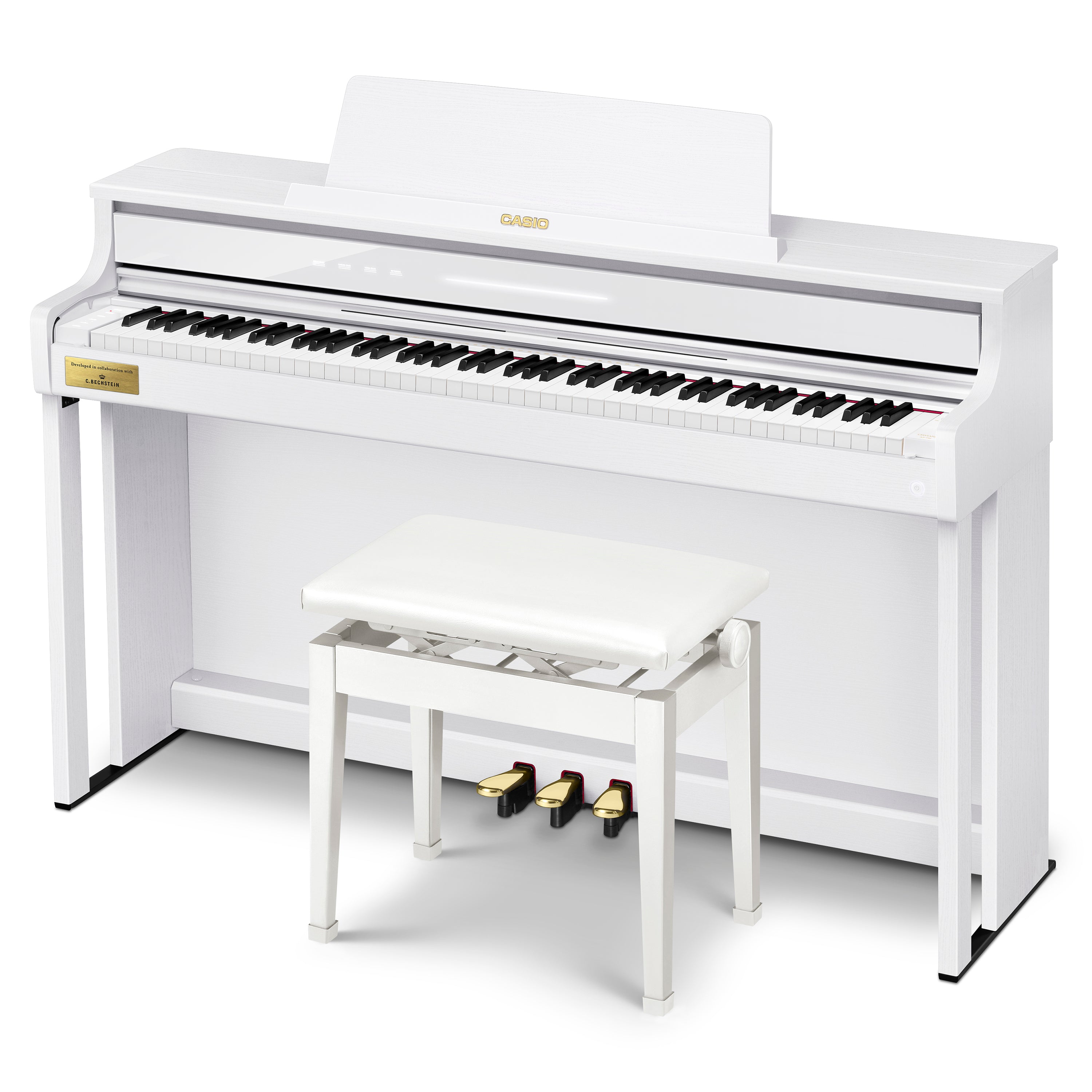 Casio Celviano AP-750 Digital Piano - White, View 5