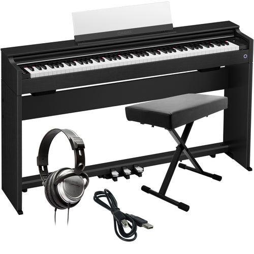 Casio Celviano AP-S200 Digital Piano - Black COMPLETE HOME BUNDLE