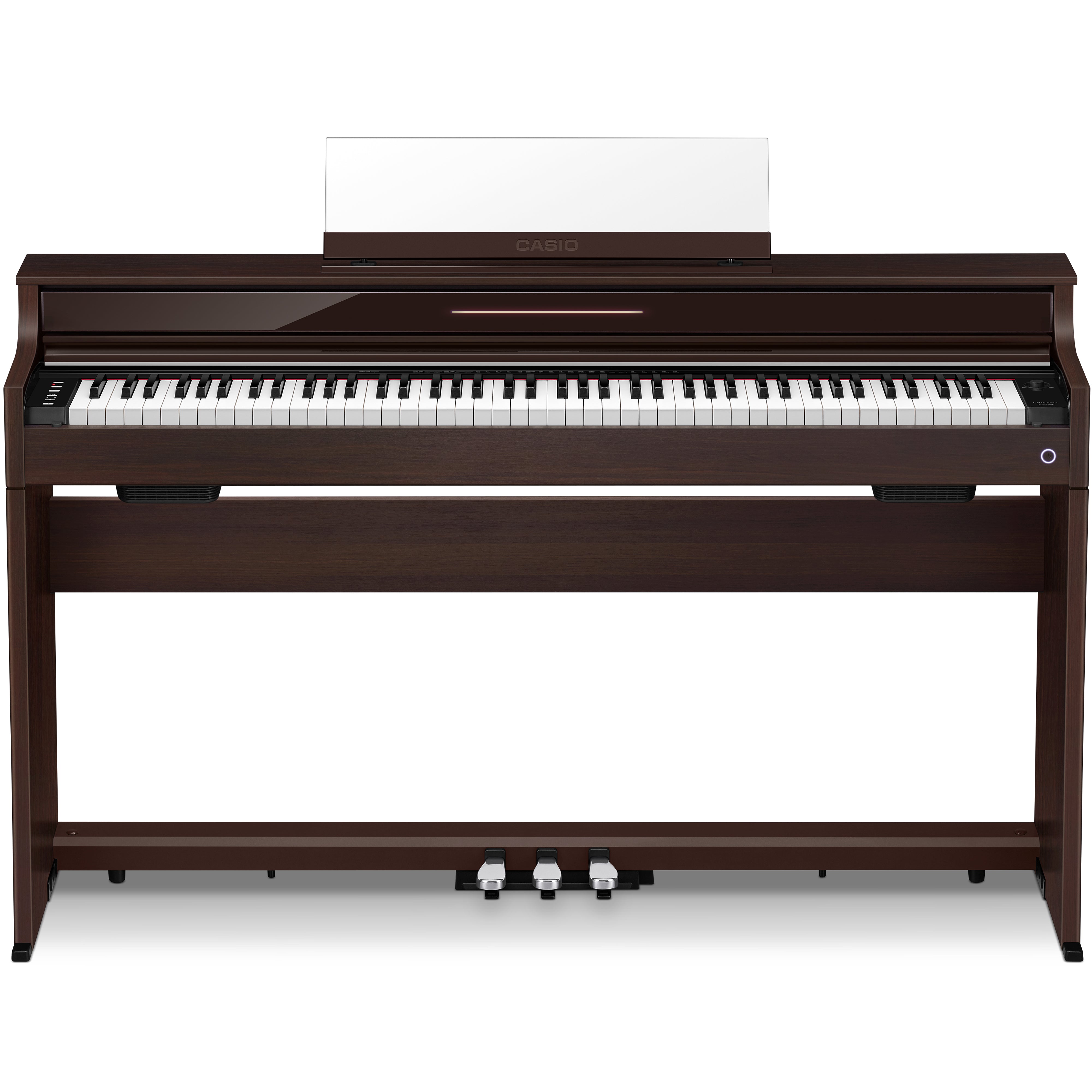Casio Celviano AP-S450 Digital Piano - Brown - front
