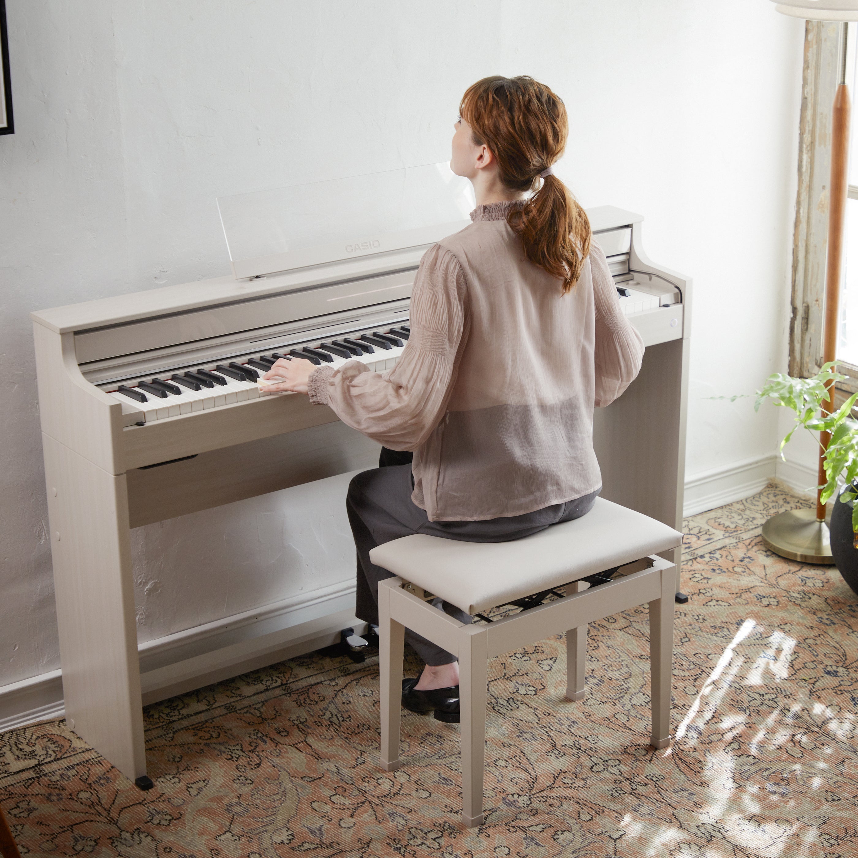 Casio Celviano AP-S450 Digital Piano - Grey Beige, View 3