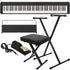 Casio CDP-S160 Compact Digital Piano - Black KEY ESSENTIALS BUNDLE