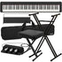 Casio CDP-S160 Compact Digital Piano - Black STAGE ESSENTIALS BUNDLE