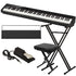 Casio Privia PX-S1100 Digital Piano - Black KEY ESSENTIALS BUNDLE