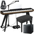 Casio PX-S6000 Digital Piano - Black COMPLETE HOME BUNDLE PLUS SUBWOOFER