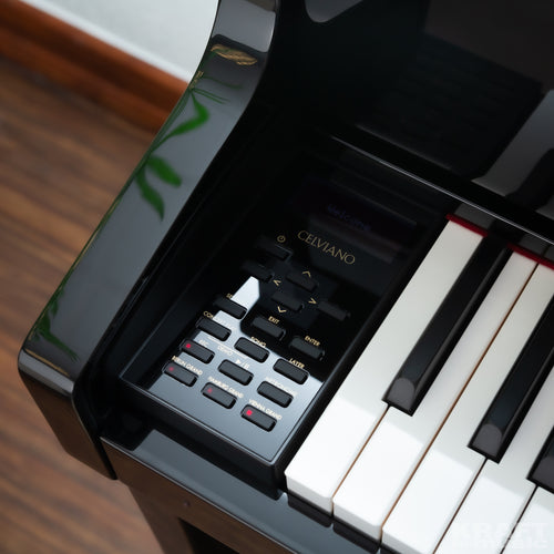 Casio Celviano Grand Hybrid GP-510 Digital Piano - Black Polish - Controls