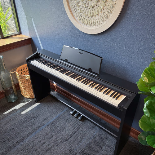 Casio Privia PX-765 Digital Piano - Black - top view